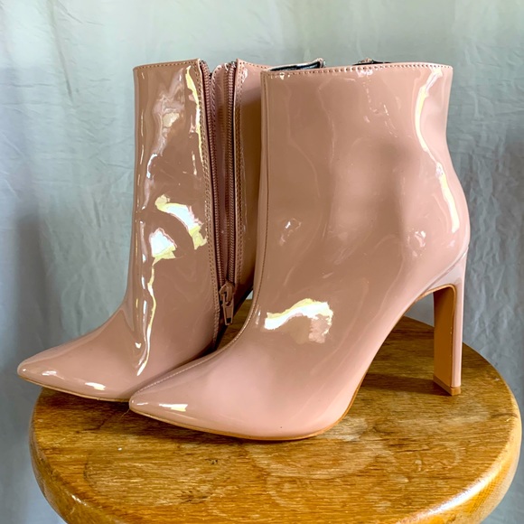 So Me Euc Rose Pink Ankle Boots 